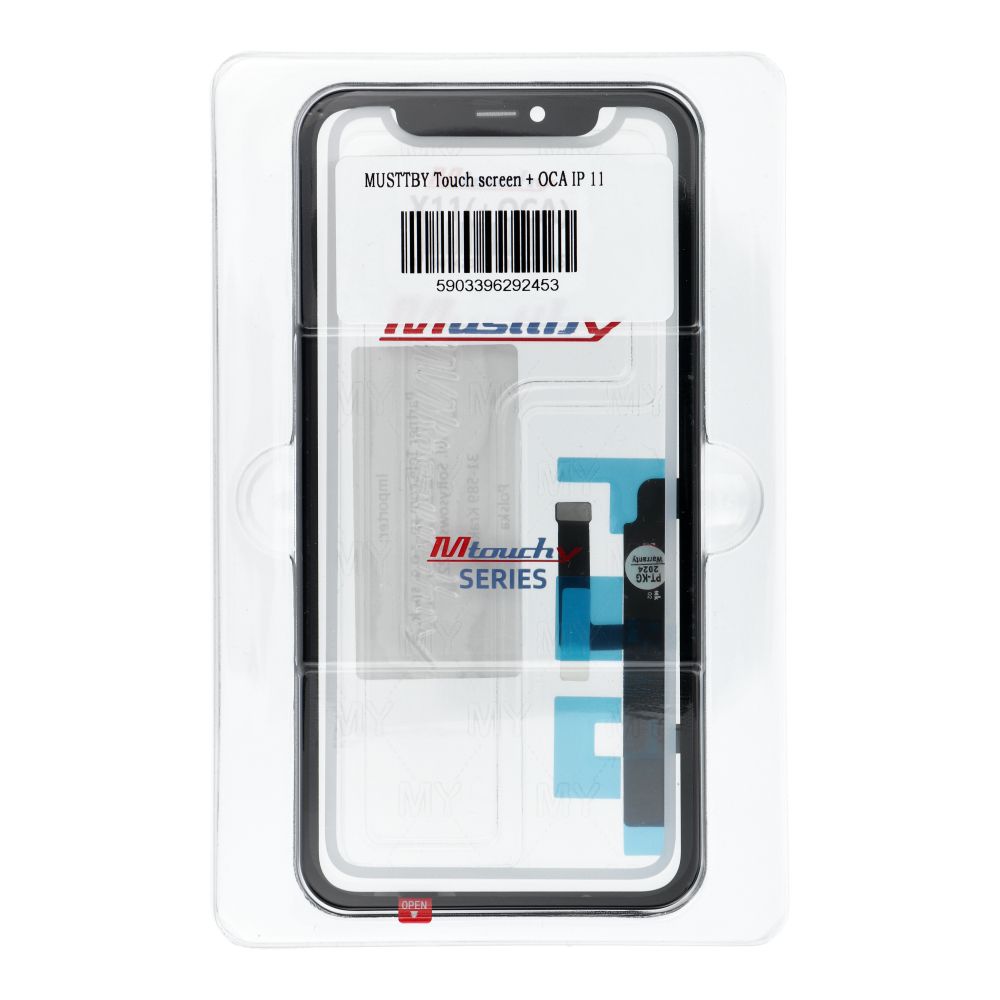 MUSTTBY Ekran dotykowy + OCA IPHONE 11