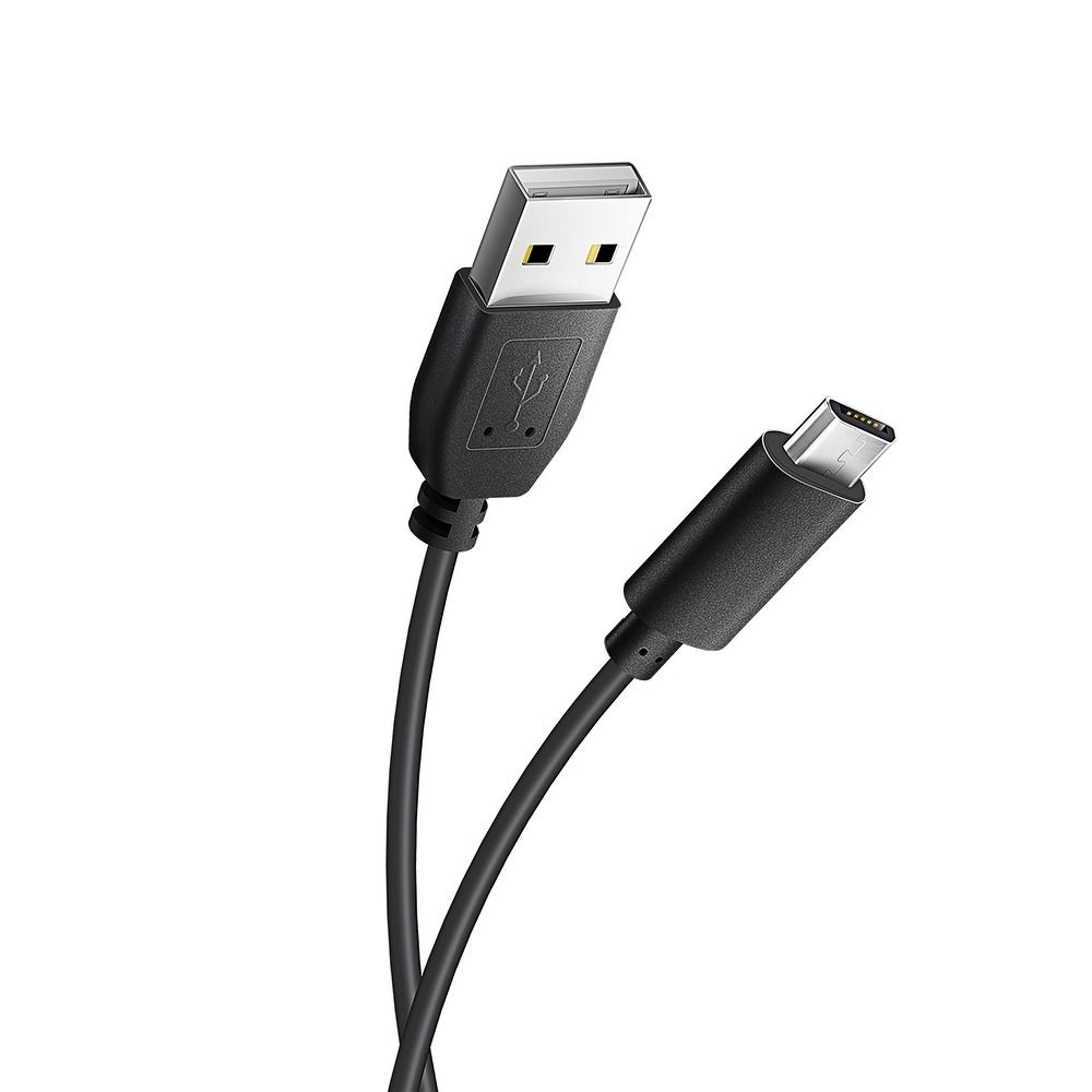 Kabel USB A do Micro USB Blue Star Lite 3A 1,2 m czarny