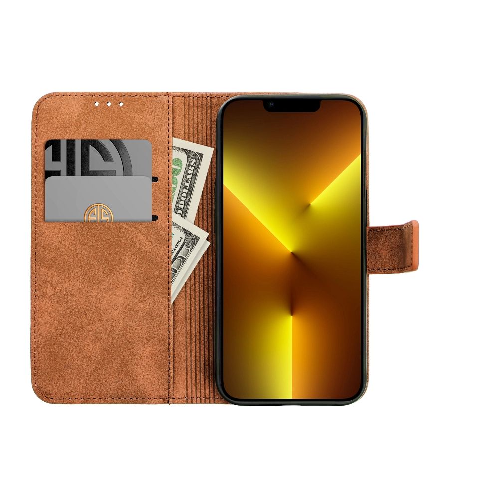 Flip case for Xiaomi Redmi 17 4G / 17 5G EU Tender Book brown