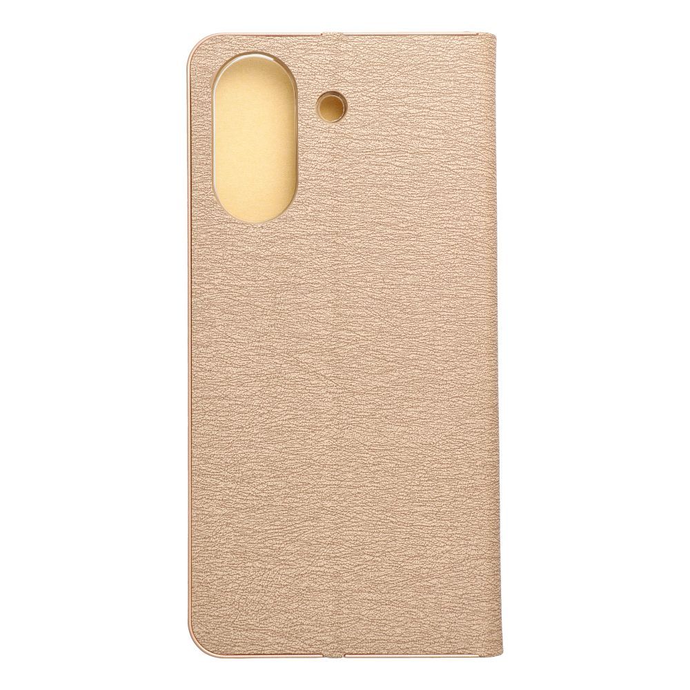 Kabura LUNA Book Gold do XIAOMI Redmi 13C / POCO C65 złoty