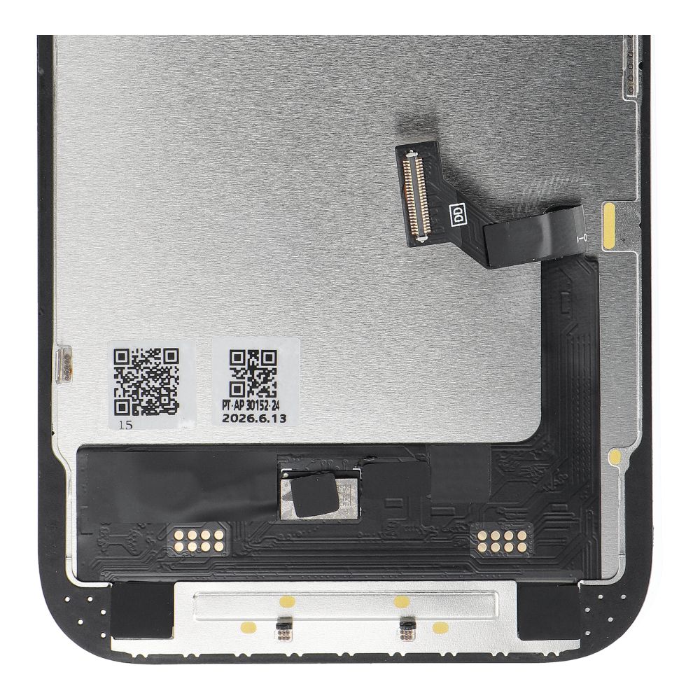 FixCell LCD Display for IPHONE 15 SOFT OLED 120Hz Proximity light sensor flex cable (Diagnosable: Used)