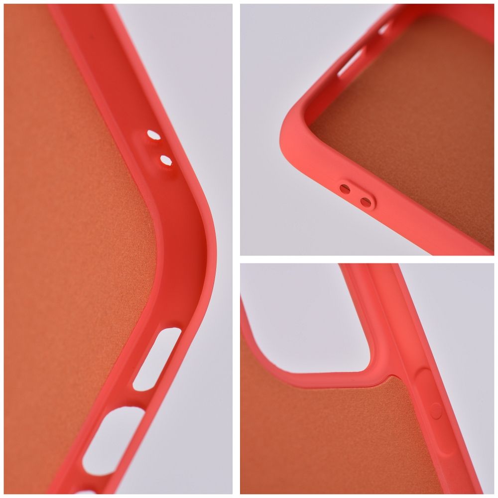 Futerał SILICONE do IPHONE 12 / 12 Pro brzoskwiniowy