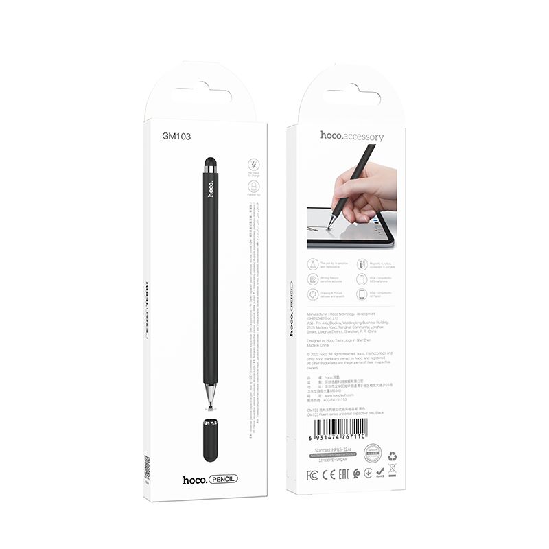Capacitive pen for tablet passive Hoco GM103 black