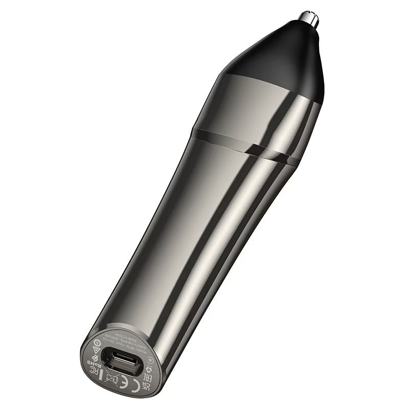Hair clipper set Hoco HP26 metal gray