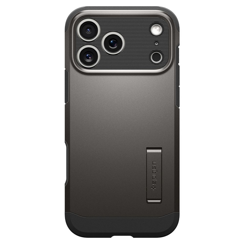 SPIGEN case TOUGH ARMOR T compatible with MagSafe for IPHONE 18 Pro / 17 Pro gunmetal