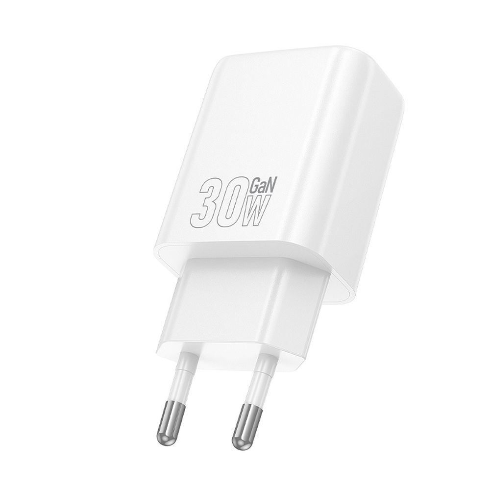 Hoco USB-C QC PD 30 W N62 fehér telefon-töltő