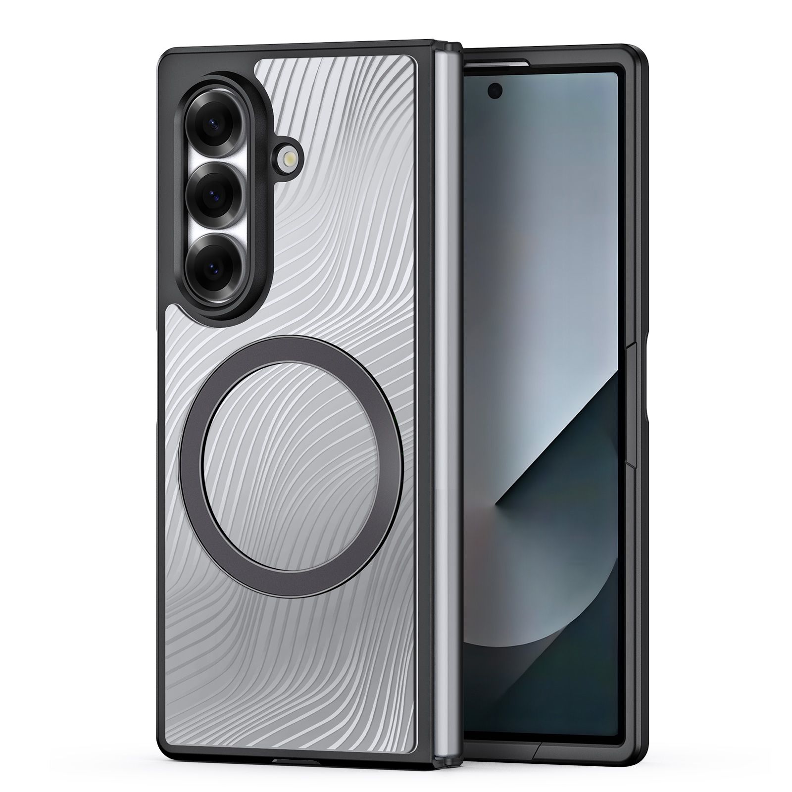 DUX DUCIS case AIMO MAG compatible with MagSafe for SAMSUNG Fold7 black