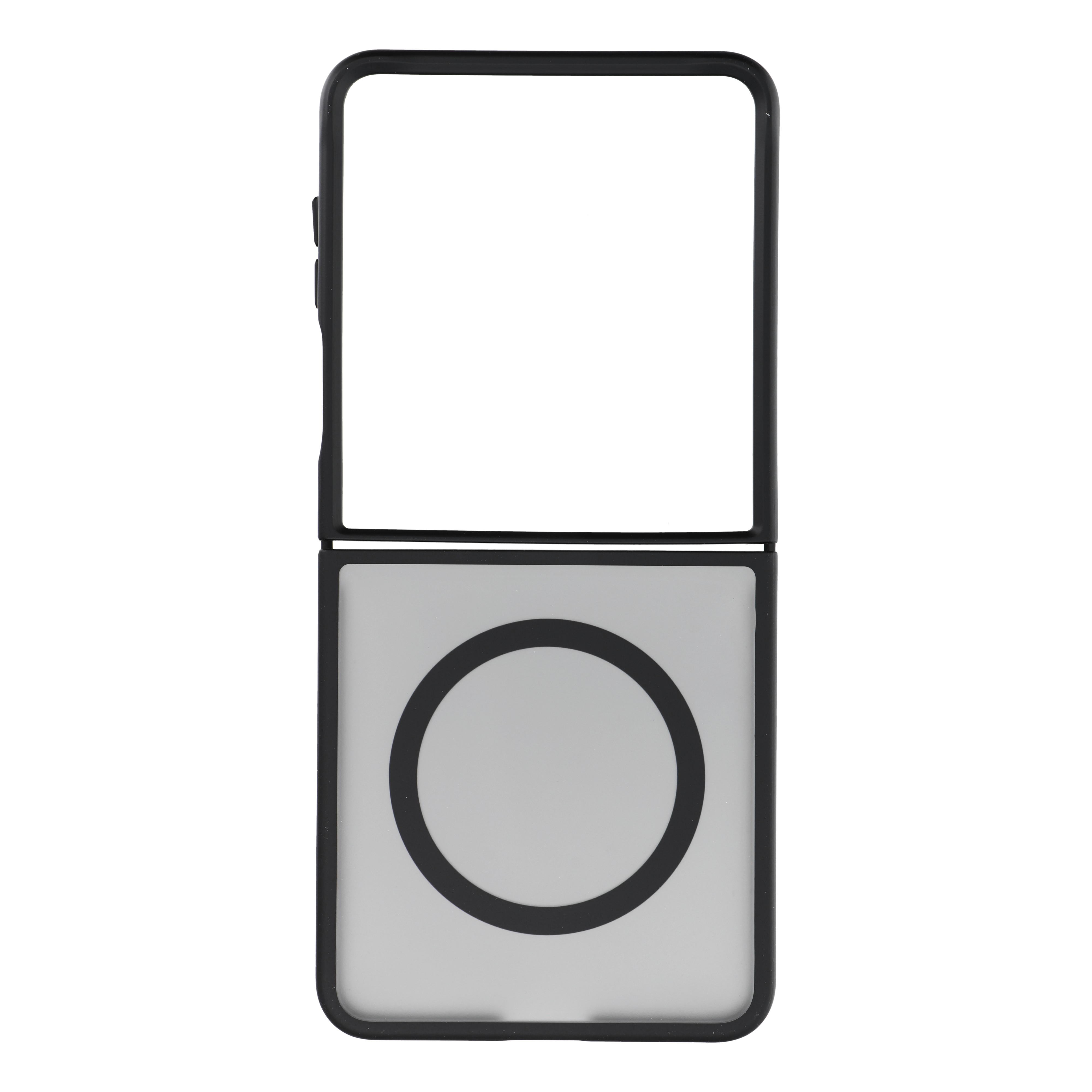 Case for Samsung Z Flip 8 4sF-S Acrylic compatible with MagSafe black
