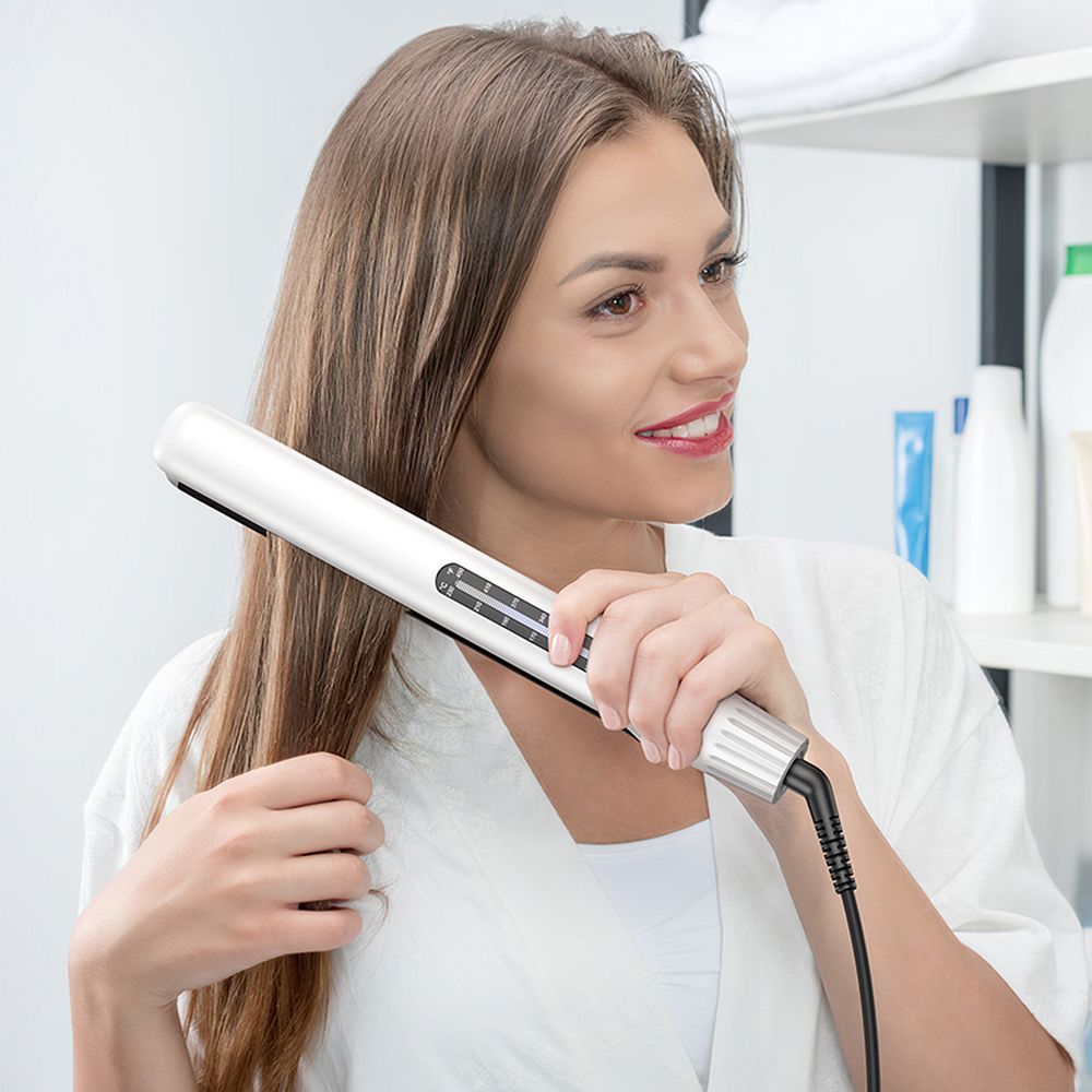 Prostownica do włosów Hoco HP41 biała