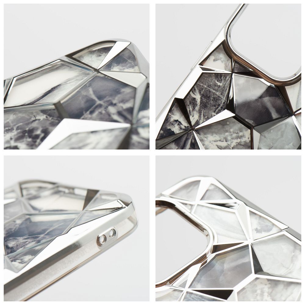 Futerał TWINKI do IPHONE 14 PRO srebrny