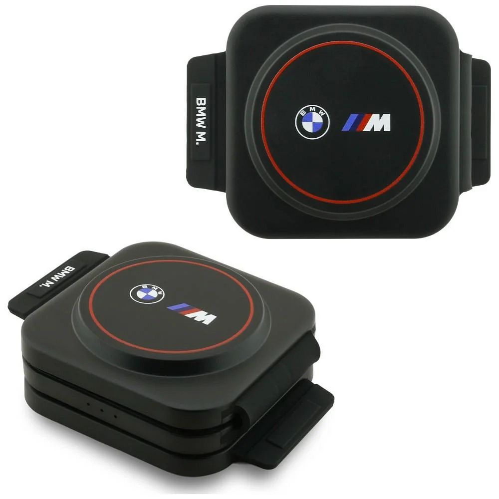 Wireless charger 3in1 BMW M Qi2 15W Print Logo red