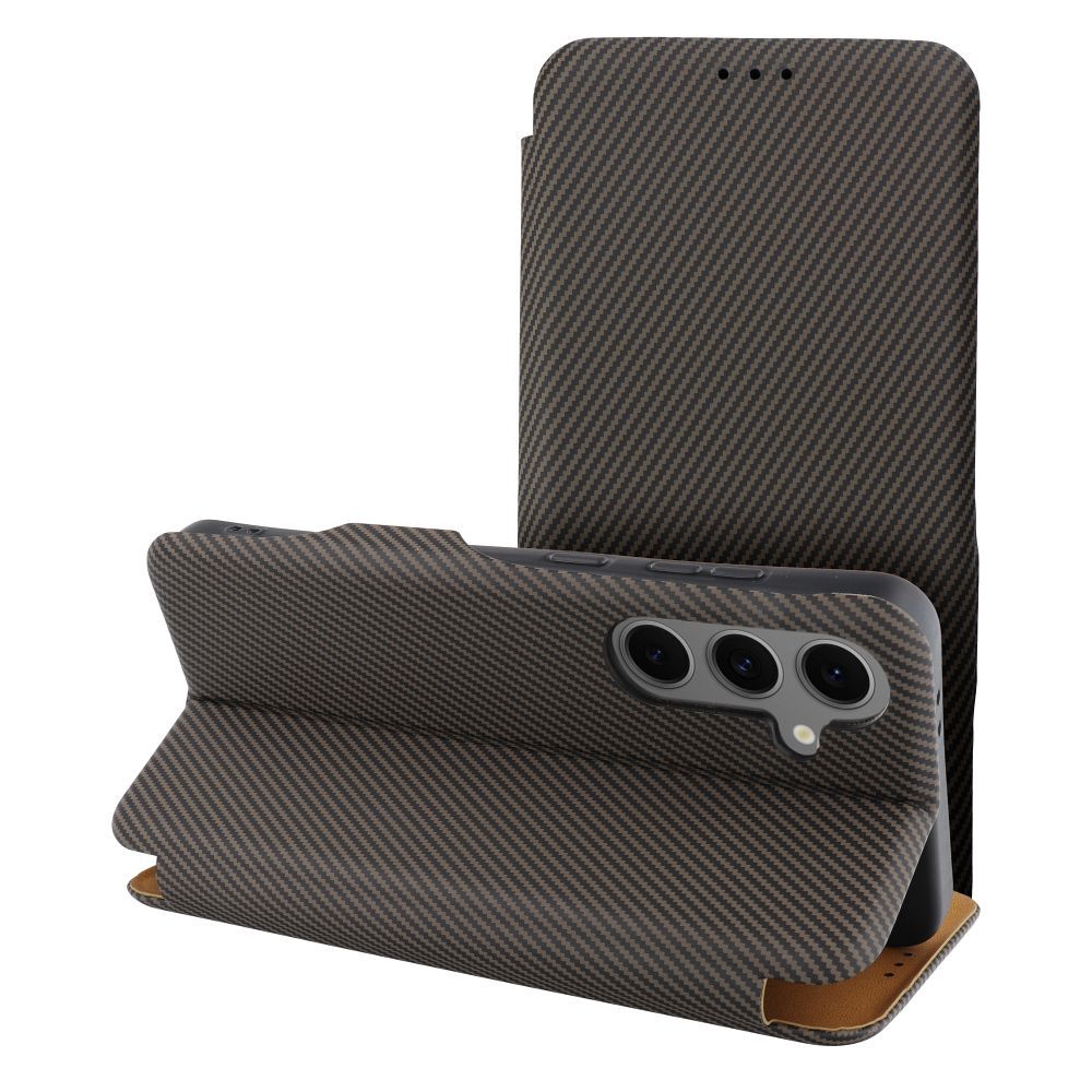 Flip case for Xiaomi Redmi NOTE 14 5G Folio Side Magnet brown