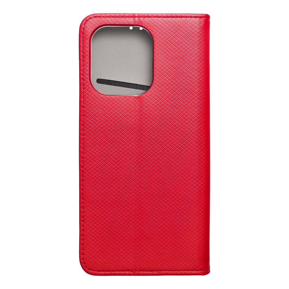 Kabura SMART CASE Book do XIAOMI Redmi Note 13 4G czerwony