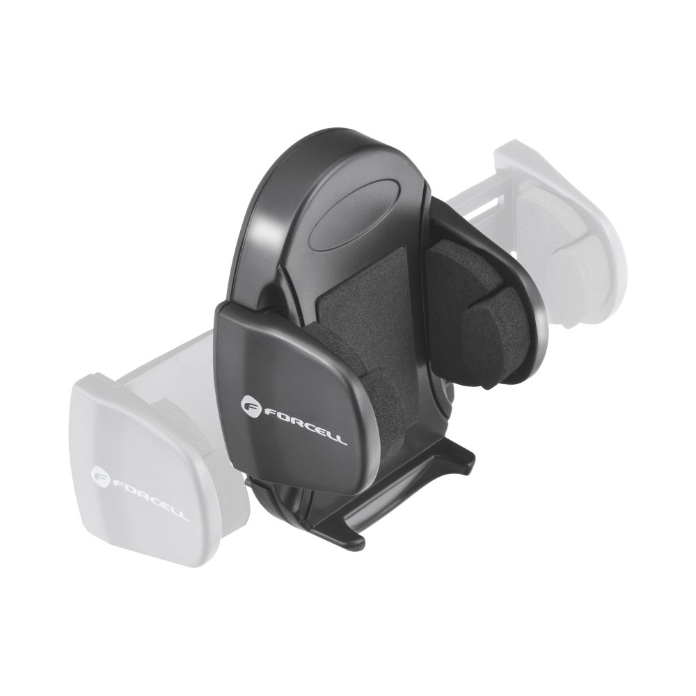 Autodržač FORCELL F-Grip Oval 27cm windshield/dashboard/air vent crni