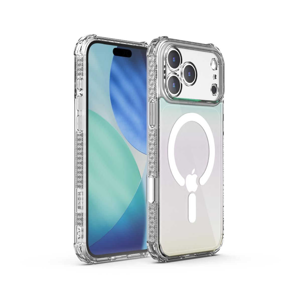X-ONE Dropguard Pro compatible with MagSafe for iPhone 18 Pro Max / 17 Pro Max hologram