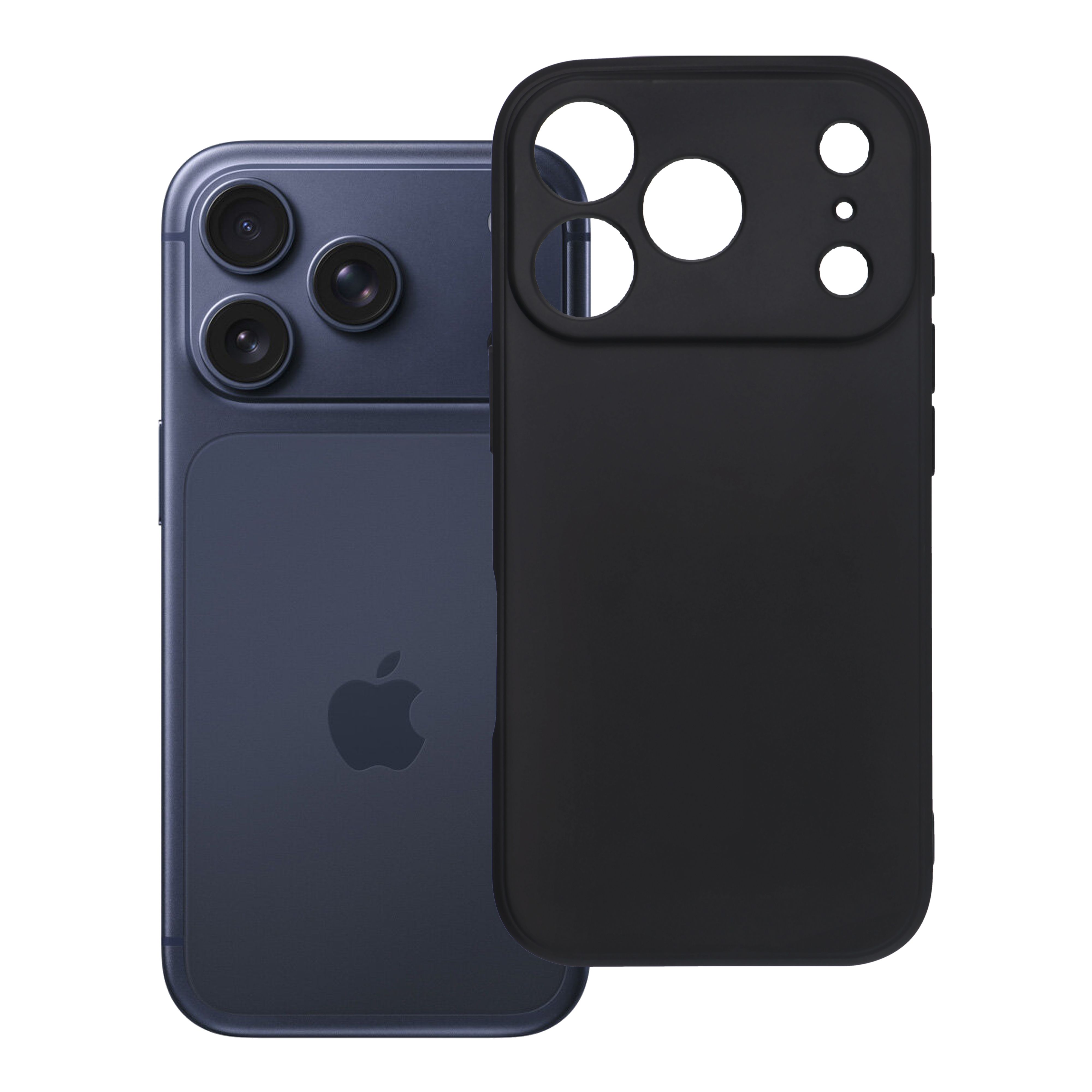 Case for iPhone 18 Pro / 17 Pro Soft black