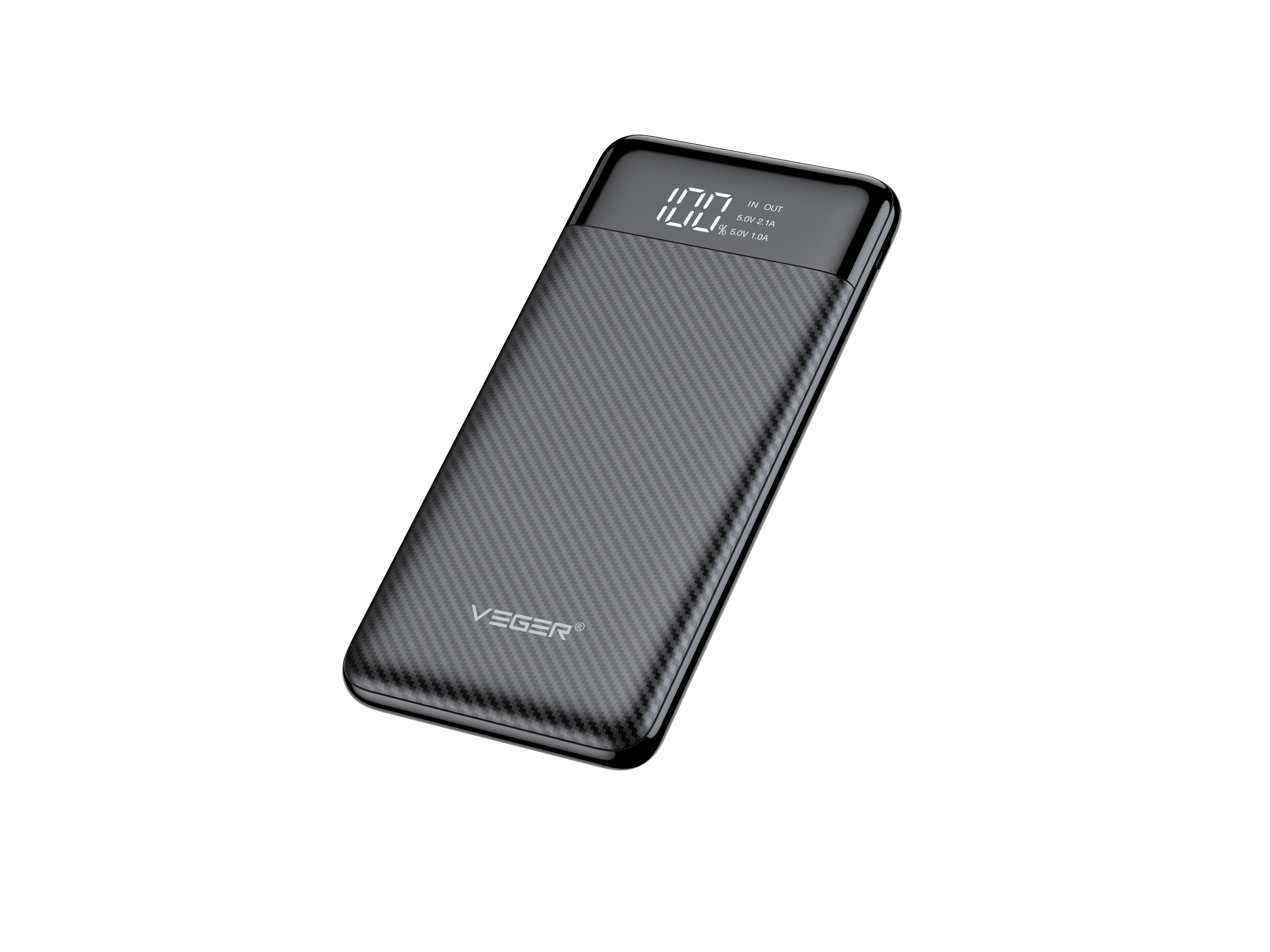 VEGER powerbank 10000 mAh L11 (W1087) czarny