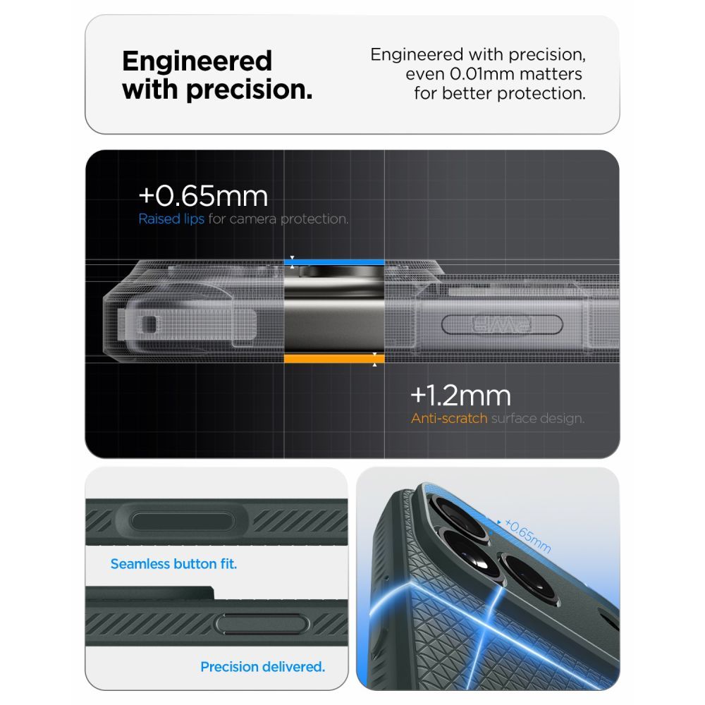 SPIGEN case LIQUID AIR for IPHONE 17 Pro Max/ 18 Pro Max abyss green