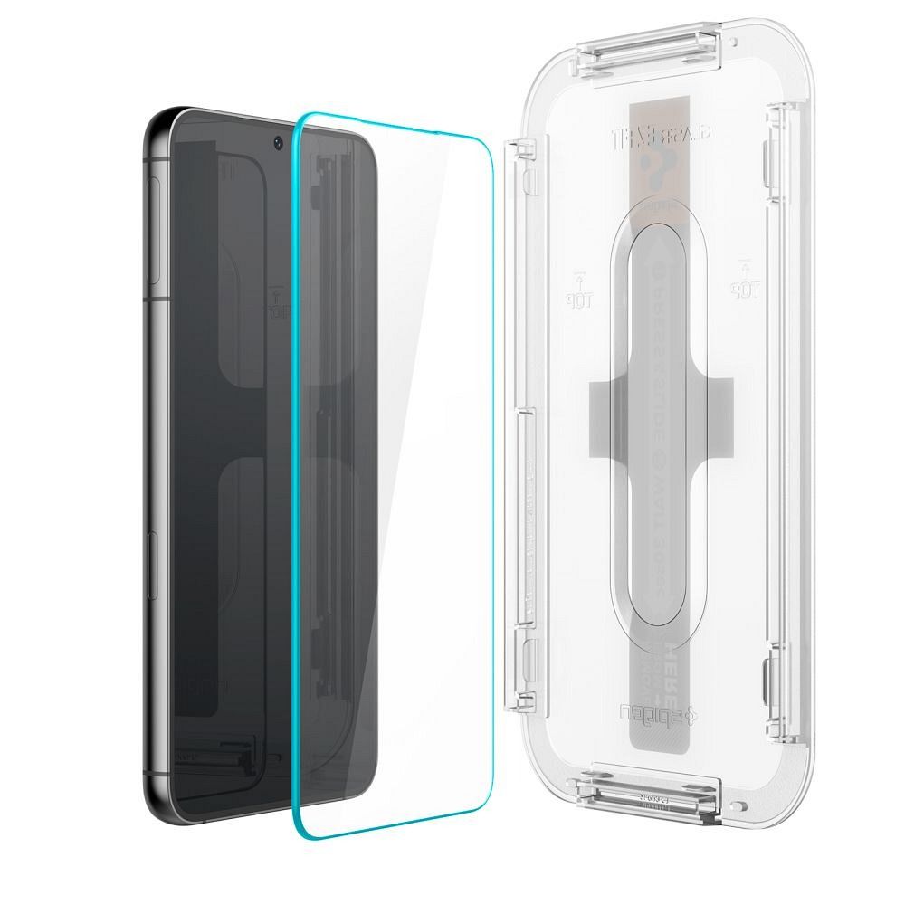 SPIGEN szkło hartowane GLAS.TR"EZ FIT" 2-pack do SAMSUNG S23 transparent