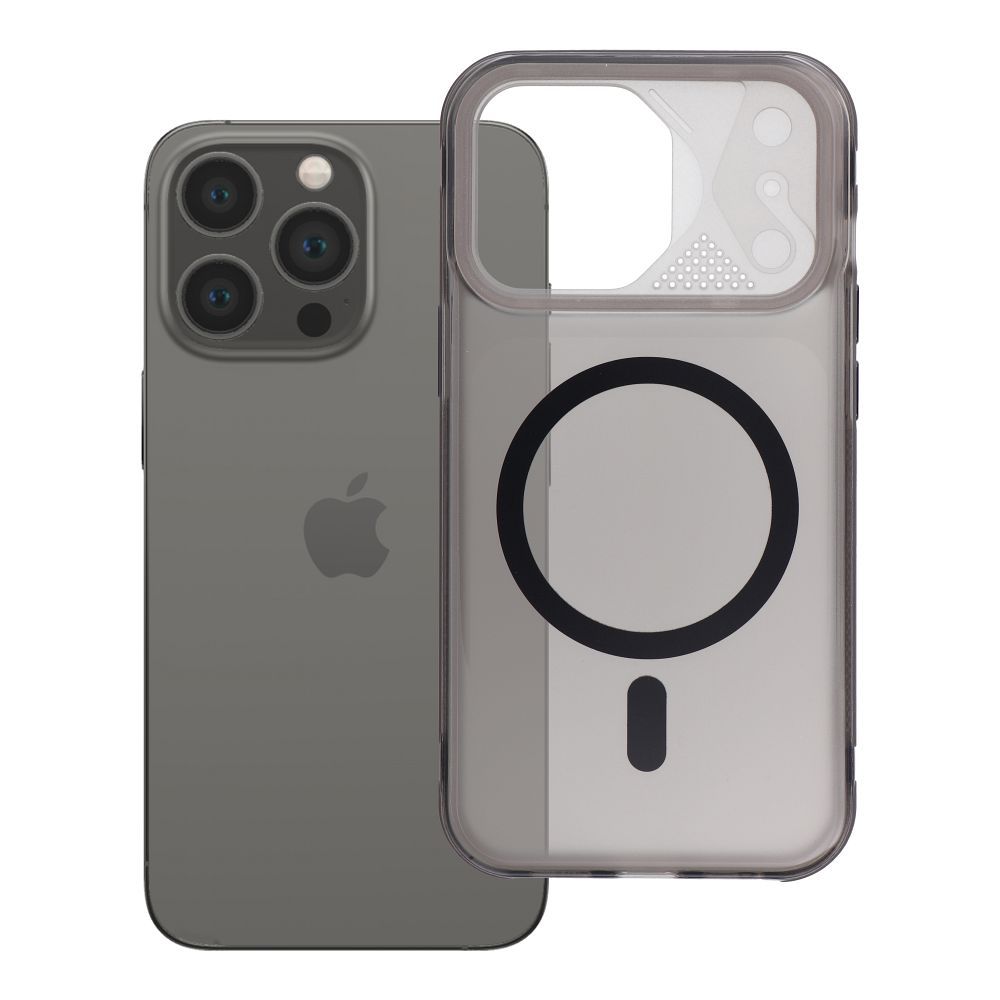 Case for iPhone 13 PRO Aurora compatible with MagSafe black