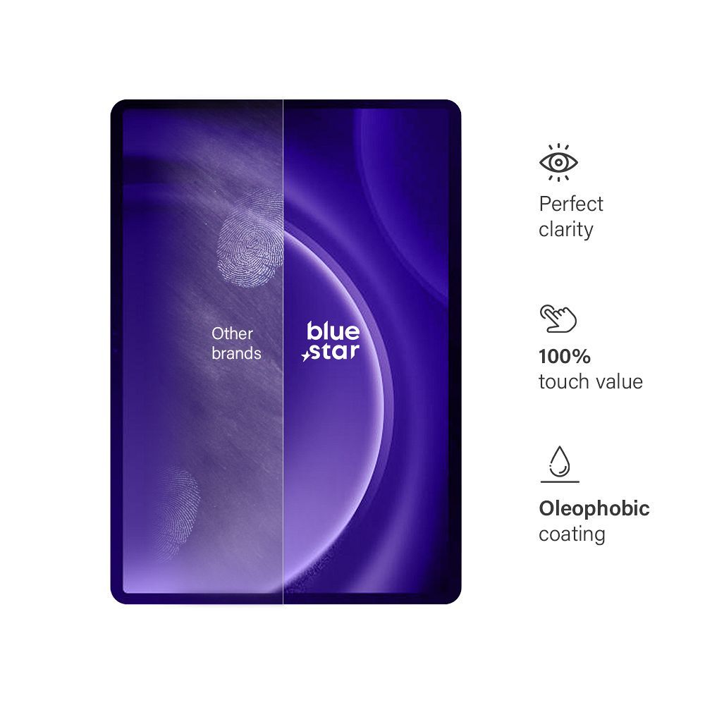 Szkło hartowane do Samsung Galaxy Tab S9 FE+ 12.4" Blue Star
