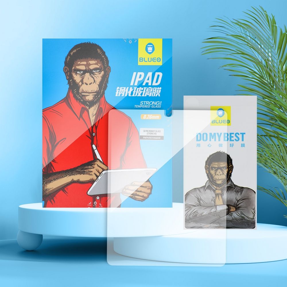 Szkło Hartowane 5D Mr. Monkey Glass - iPad Pro 10.5 transparent (Strong HD)
