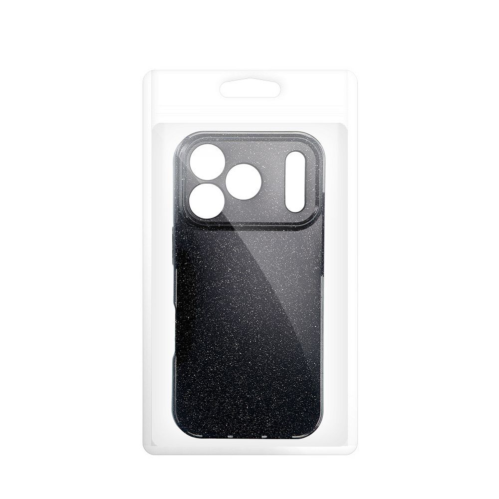 Case for iPhone 18 Pro / 17 Pro Clear Case 2 mm Blink black