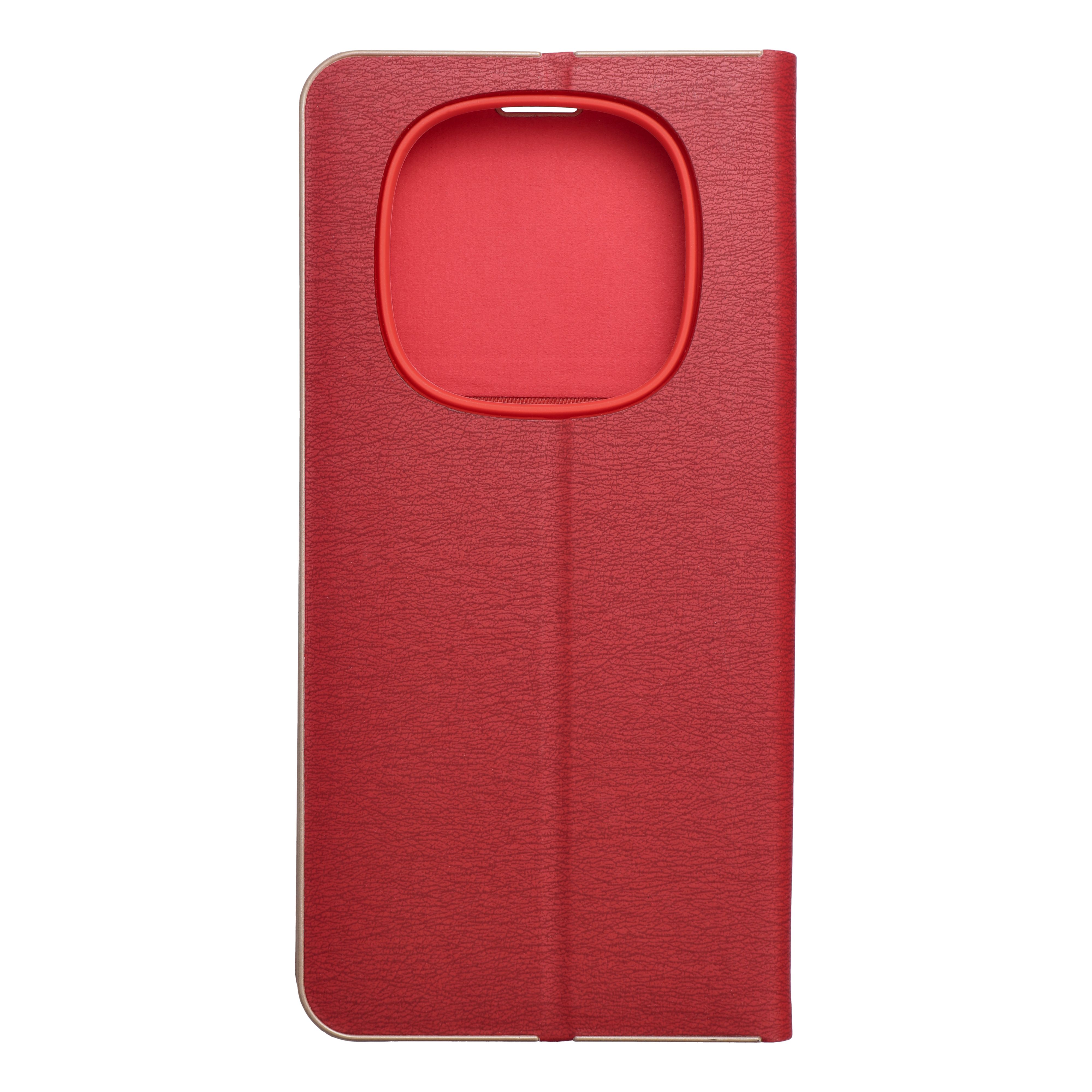 Kabura LUNA Book Gold do XIAOMI Redmi Note 14 PRO 4G czerwony
