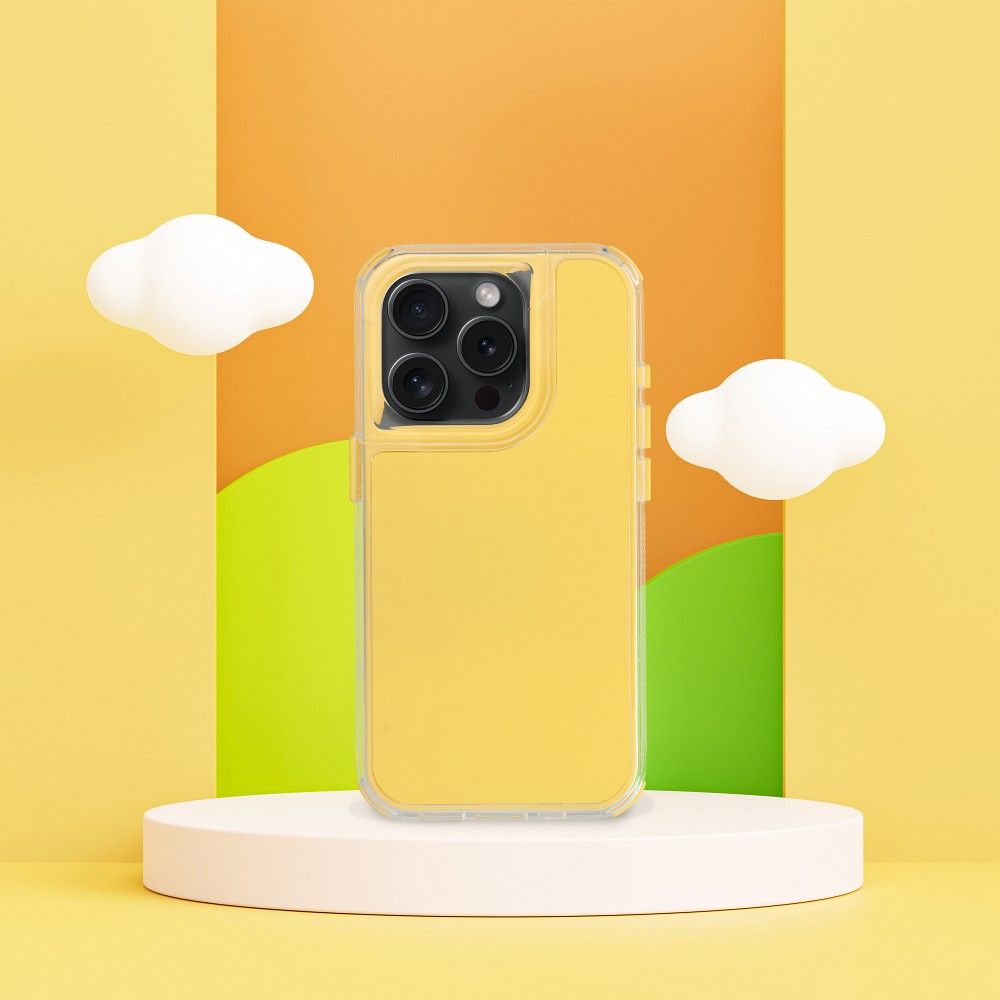 Futerał MATRIX do IPHONE 16 PLUS żółty