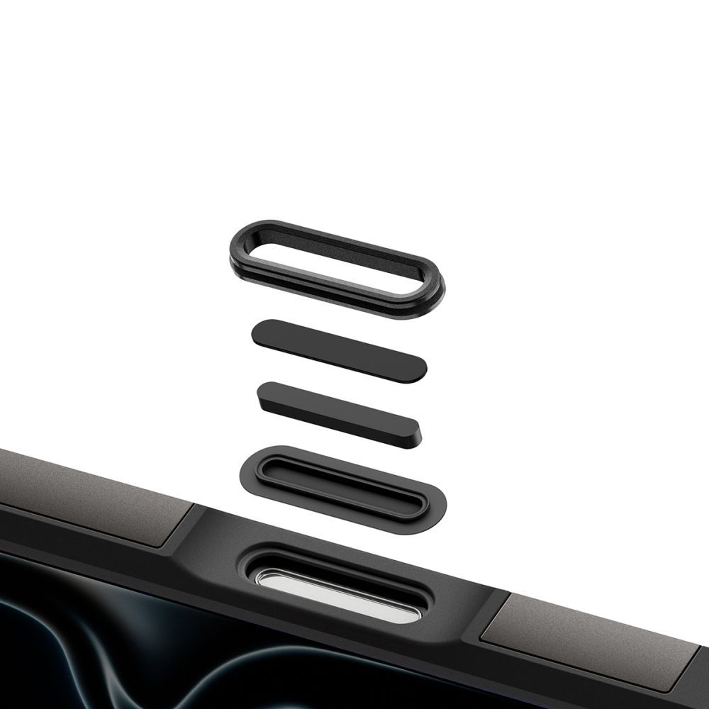 SPIGEN case TOUGH ARMOR T compatible with MagSafe for IPHONE 18 Pro / 17 Pro gunmetal