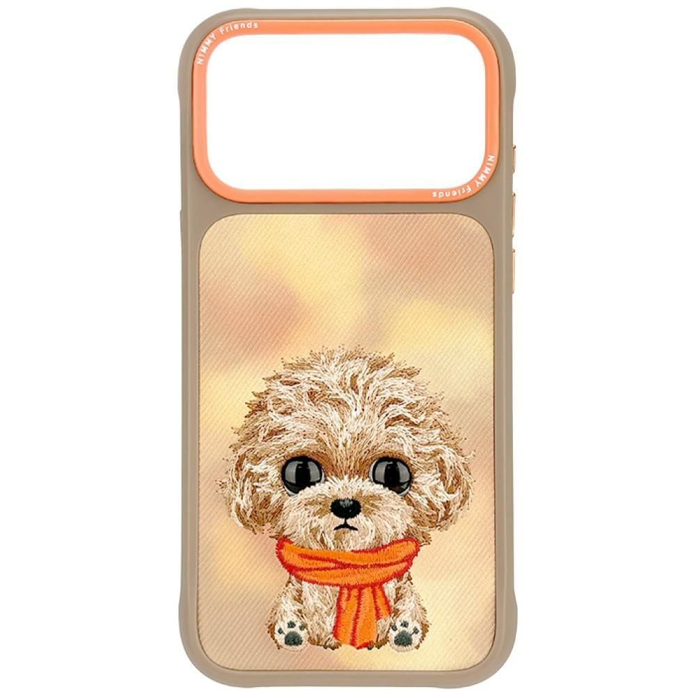 NIMMY case BIG EYED TEDDY POODLE for IPHONE 18 Pro Max/17 Pro Max brown