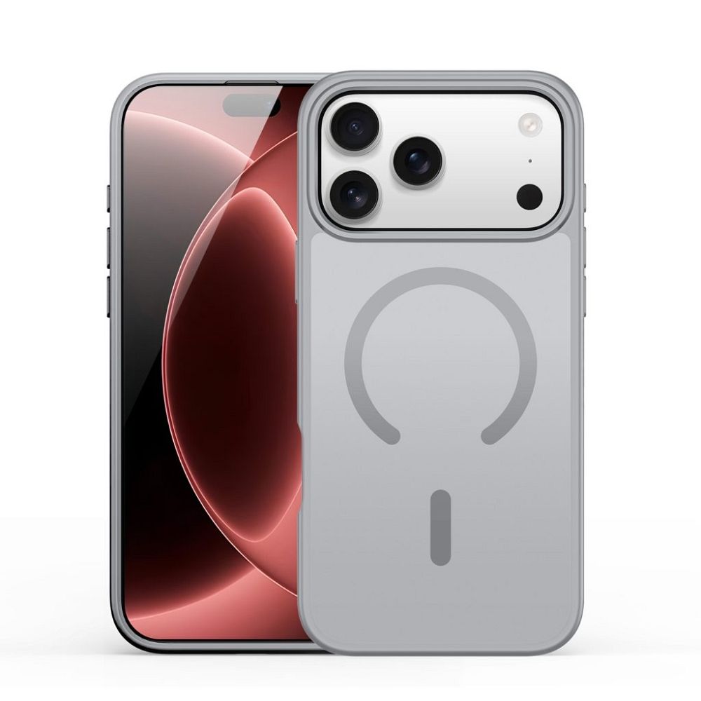 DUX DUCIS case YIND compatible with MagSafe for iPhone 18 Pro / 17 Pro (Open Ring Version) grey