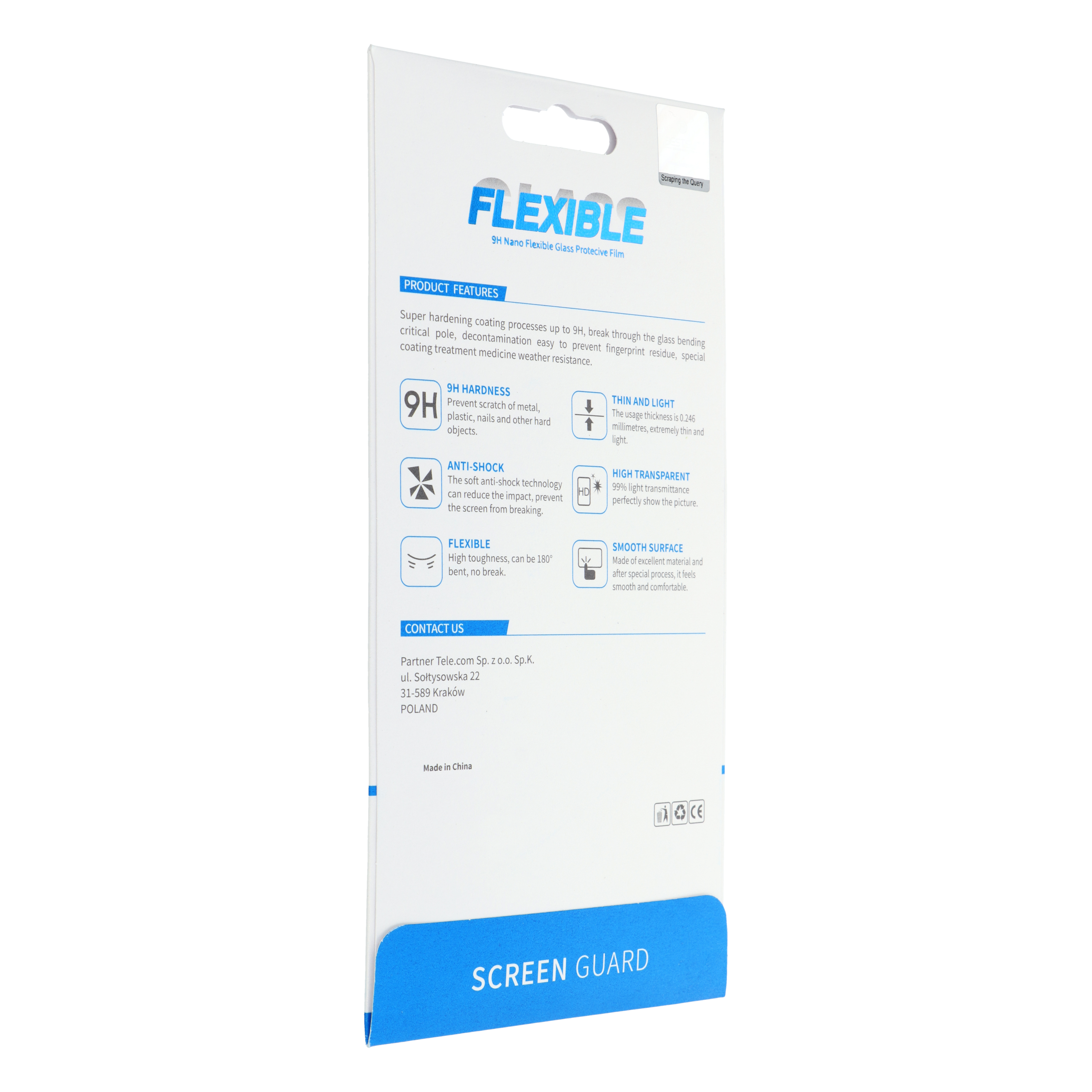 Szkło hybrydowe Bestsuit Flexible do Xiaomi 12T Pro