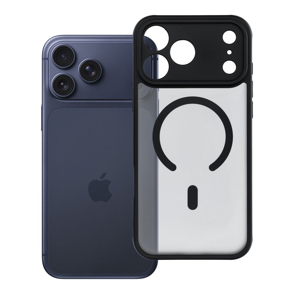 Case for iPhone 18 Pro Max / 17 Pro Max Full Matte Mag Cover compatible with MagSafe black