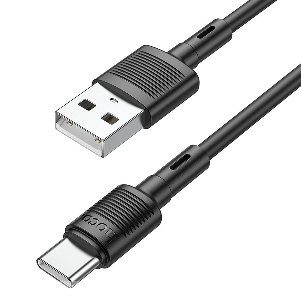 Kabel USB A do USB C Hoco 3A 1 m X83 czarny