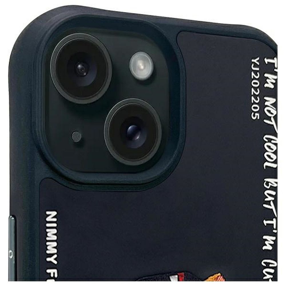 NIMMY futerał GLASSES COOL CAT do IPHONE 15 czarny