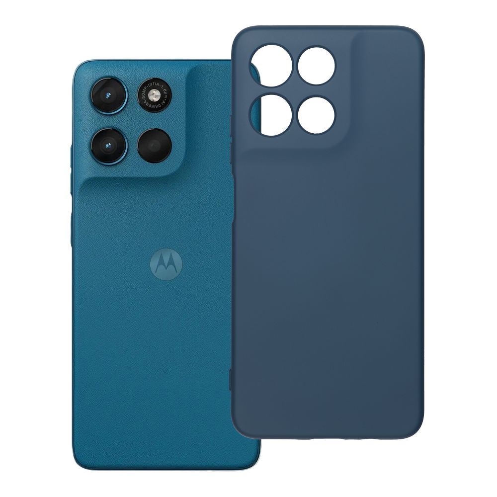 Case for Motorola G57 / G57 Power Silicone blue