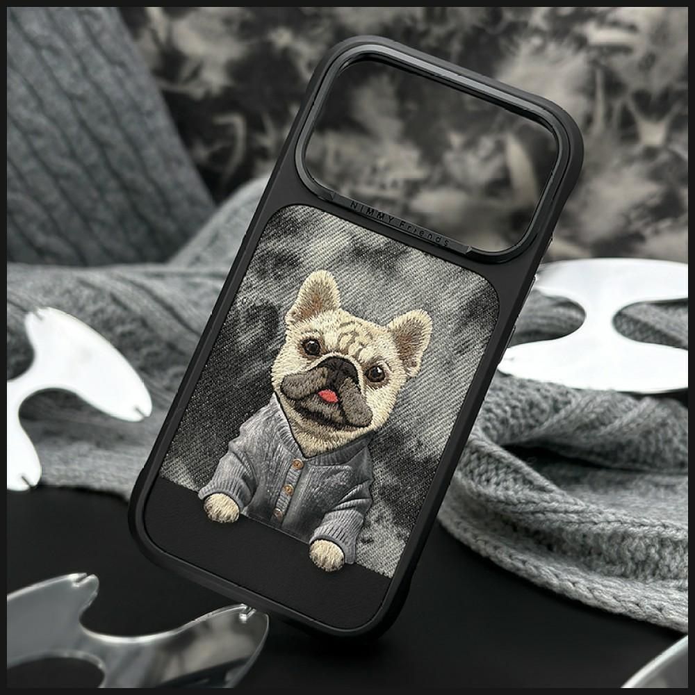 NIMMY case GENTLE PETS SERIES DOG compatible with MagSafe for IPHONE 18 Pro Max/17 Pro Max black