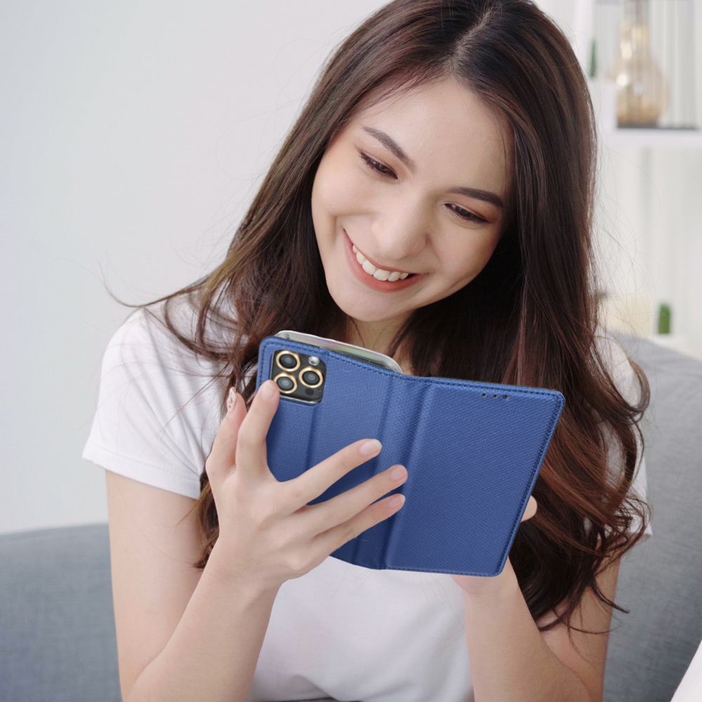 Flip case for Xiaomi Redmi 17 4G / 17 5G EU Smart Case Book navy blue
