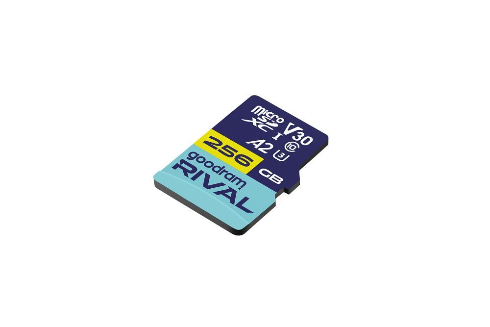 GOODRAM RIVAL Memory card microSD 256GB 100MB/s class 10 UHS-I V30 A2 with adapter SD