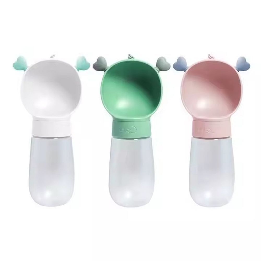 Miska turystyczna dla psa biała