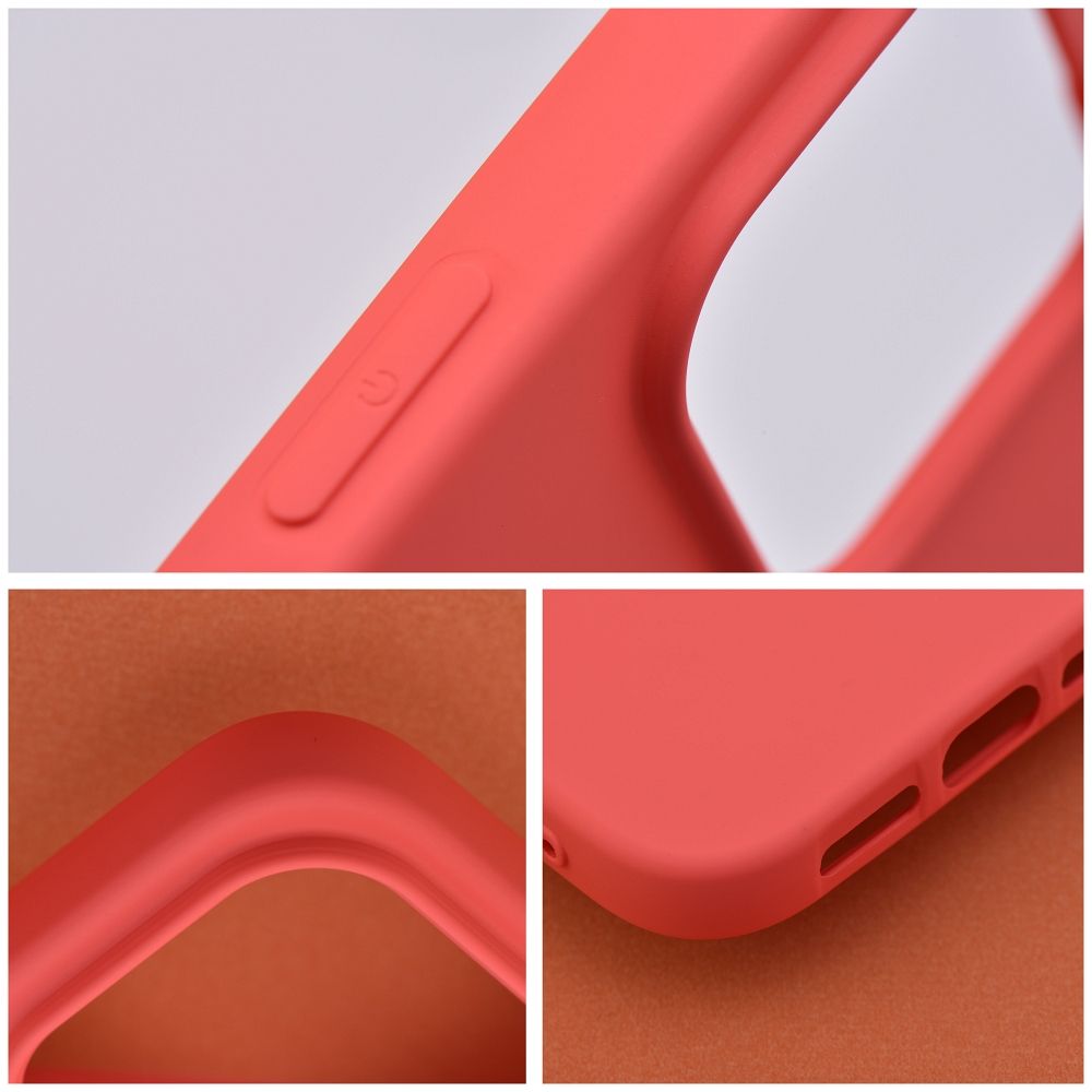 Futerał SILICONE do IPHONE 17 Pro Max brzoskwiniowy