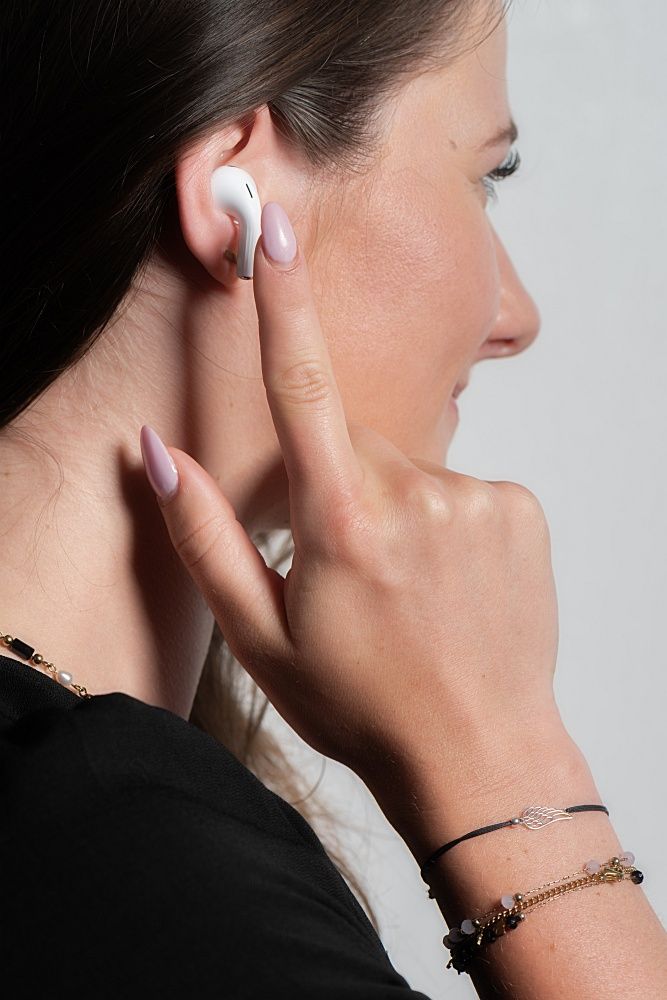 Słuchawki bezprzewodowe douszne Forcell F-Audio TWS Master Pro białe