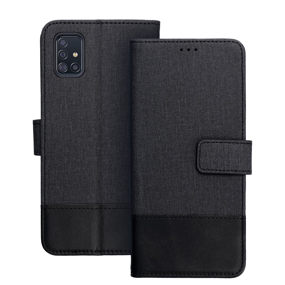 Flip case for Samsung A51 Gomma Book black