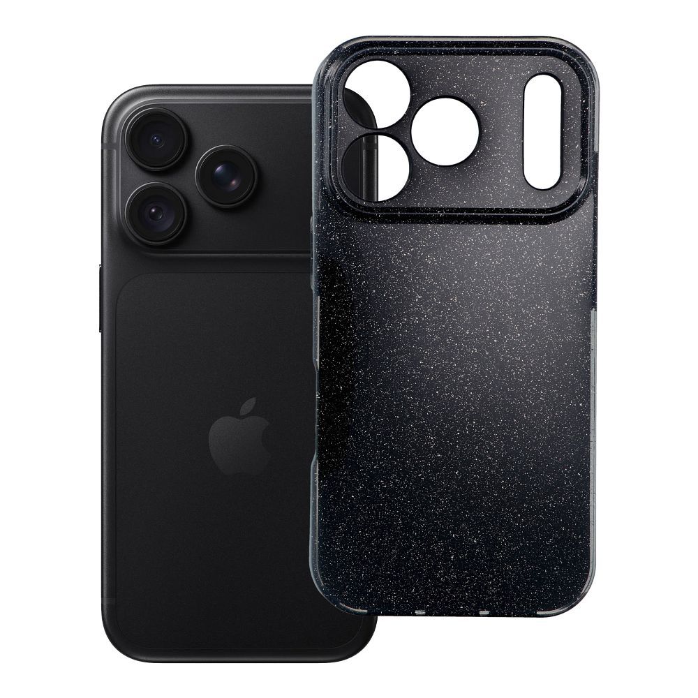Case for iPhone 18 Pro / 17 Pro Clear Case 2 mm Blink black