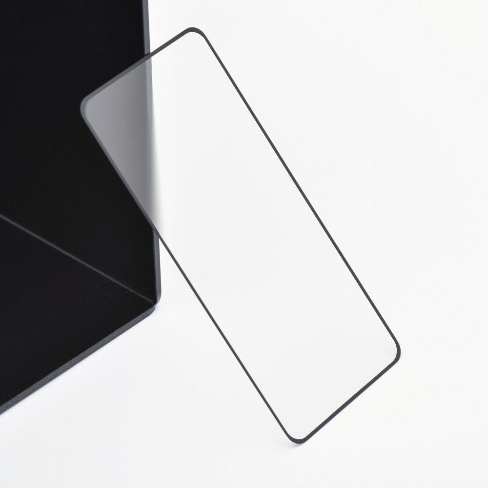 5D Full Glue Tempered Glass - do iPhone 15 Plus / 16 Plus (MATTE) czarny