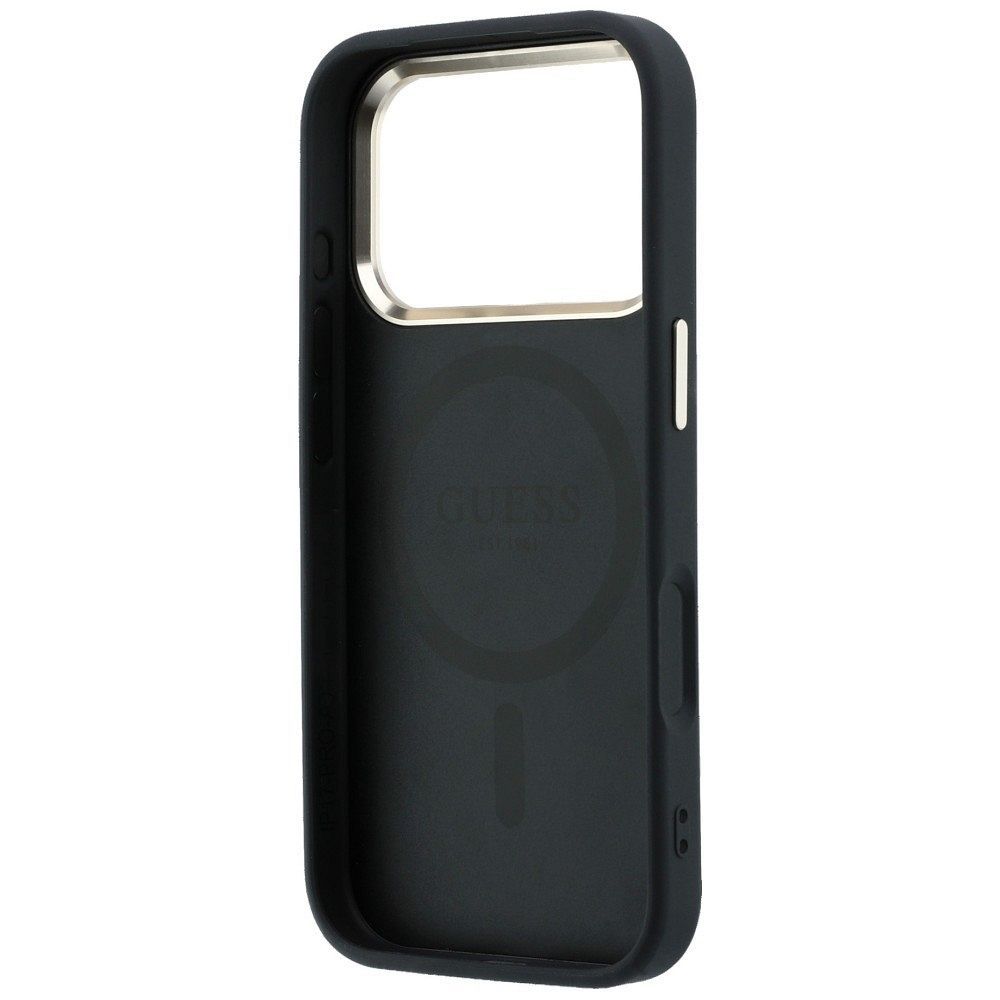 Case for IPHONE 18 Pro Max/17 Pro Max compatible with MagSafe (Saffiano Small 4G & Classic Logo) back