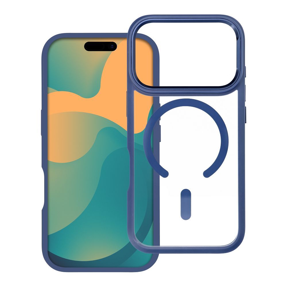 ROAR case MAG BUMPER compatible with MagSafe for IPHONE 18 Pro / 17 Pro navy blue