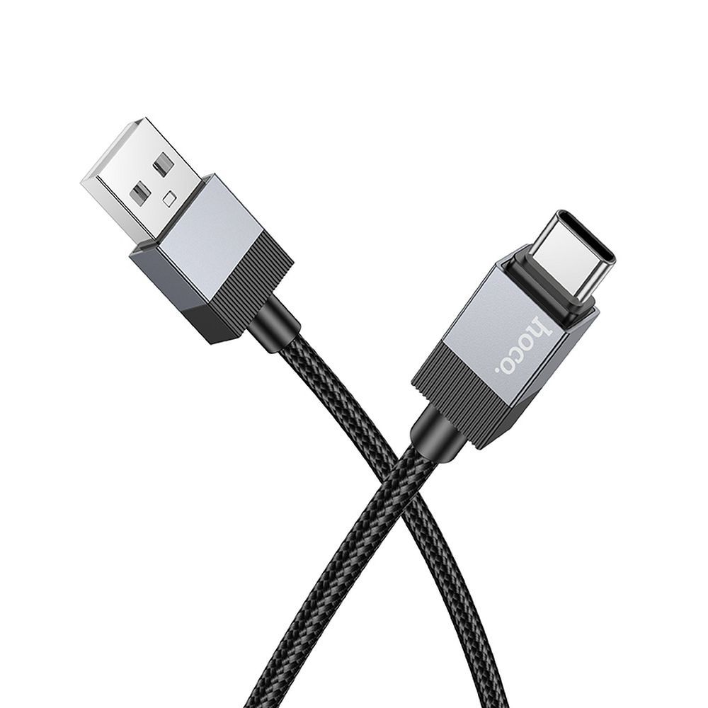 Cable USB A to USB C Hoco 3A 1 m X110 black