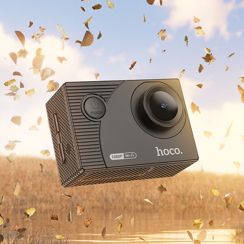 HOCO sports camera with screen 2" 1080P/30fps DV100 black